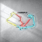 Silverstone Circuit Neon Race Track
