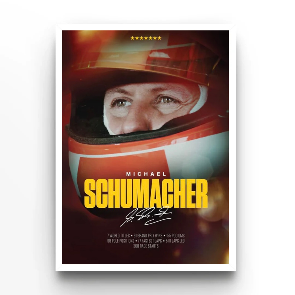 Michael Schumacher F1 Portrait