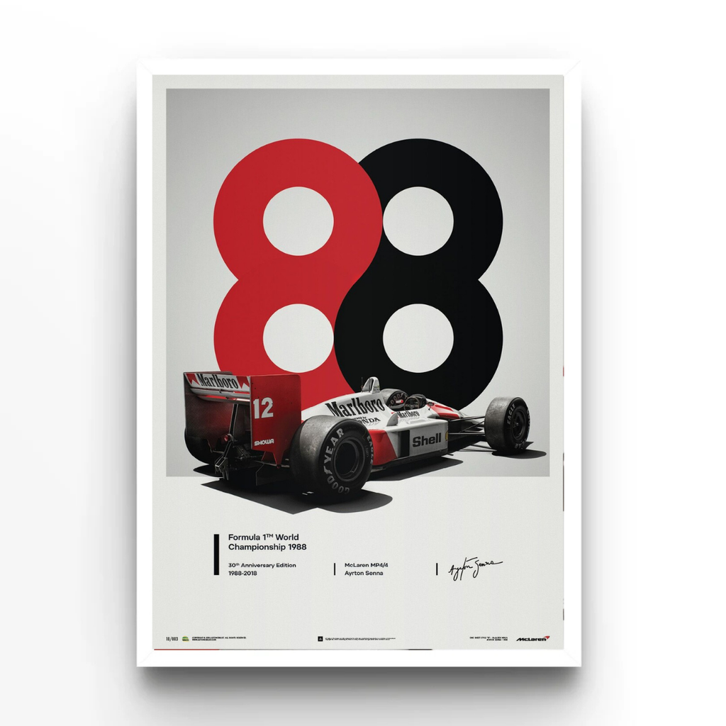 McLaren MP4/4 Car Portrait