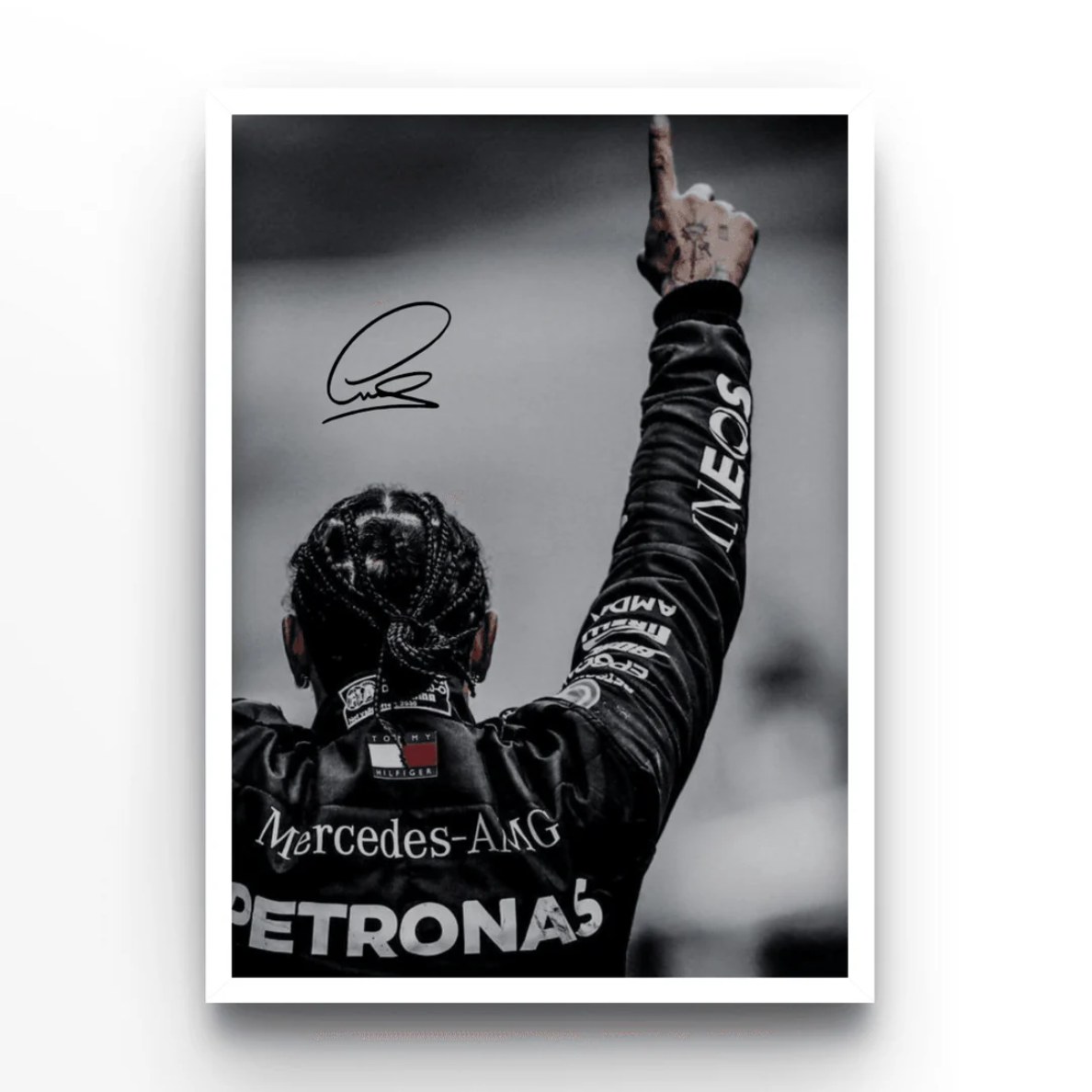 Lewis Hamilton F1 Portrait