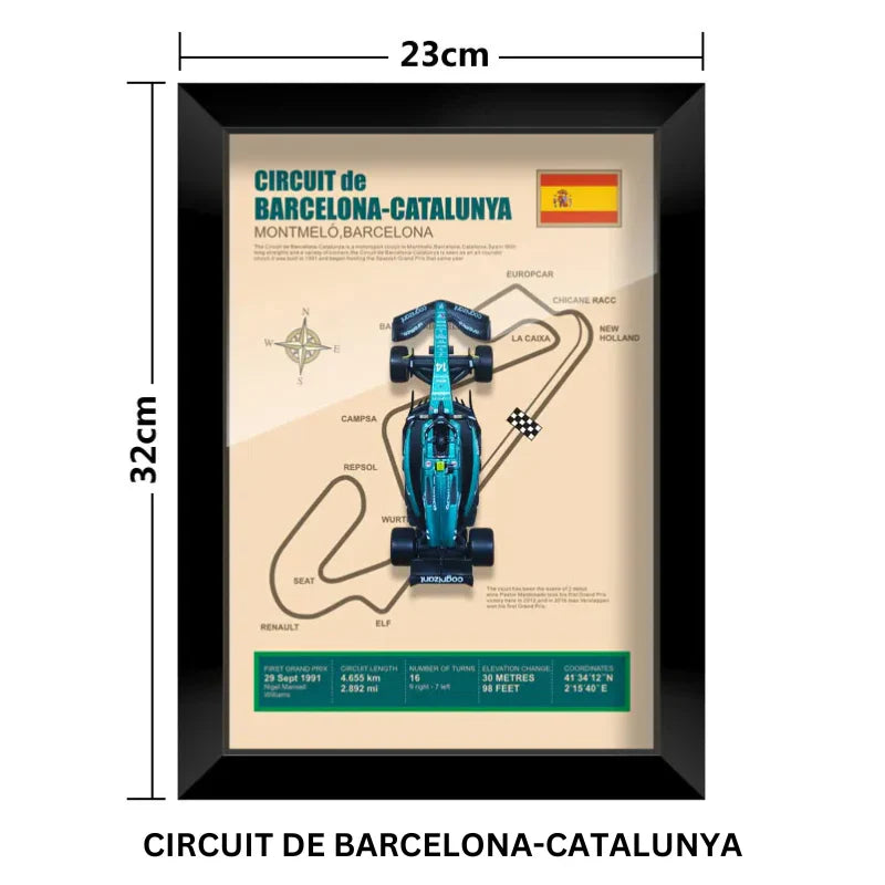 Aston Martin AMR23 F1 3D Car Frame