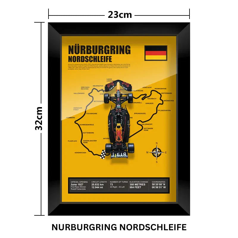 Verstappens RB19 F1 3D Car Frame