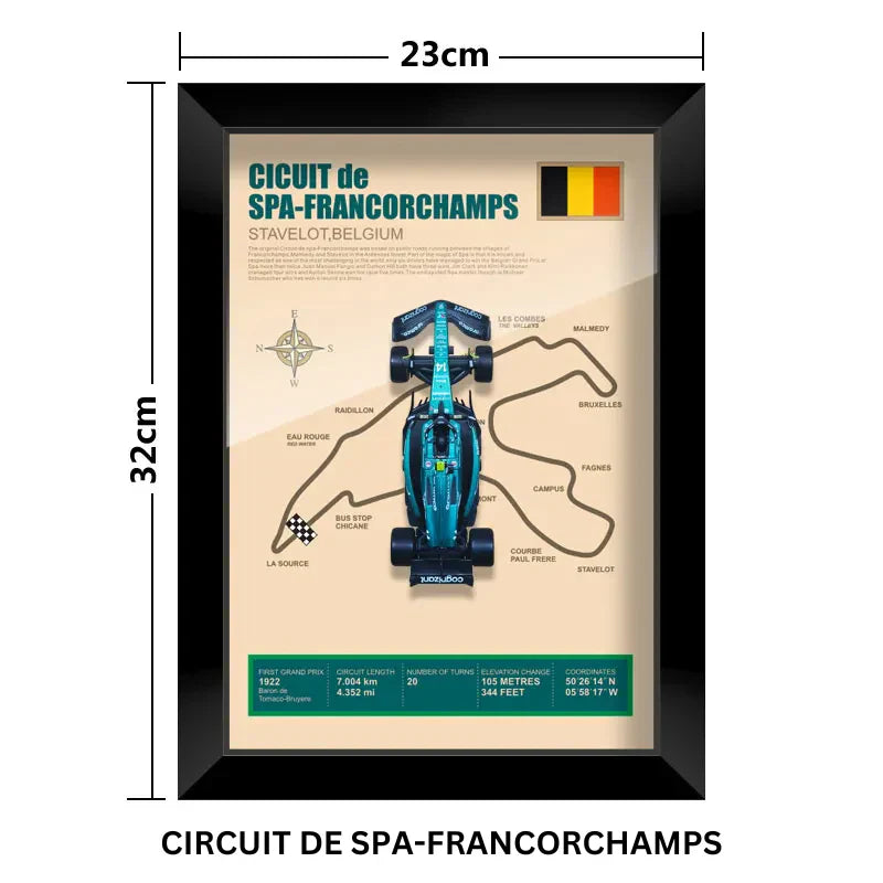 Aston Martin AMR23 F1 3D Car Frame