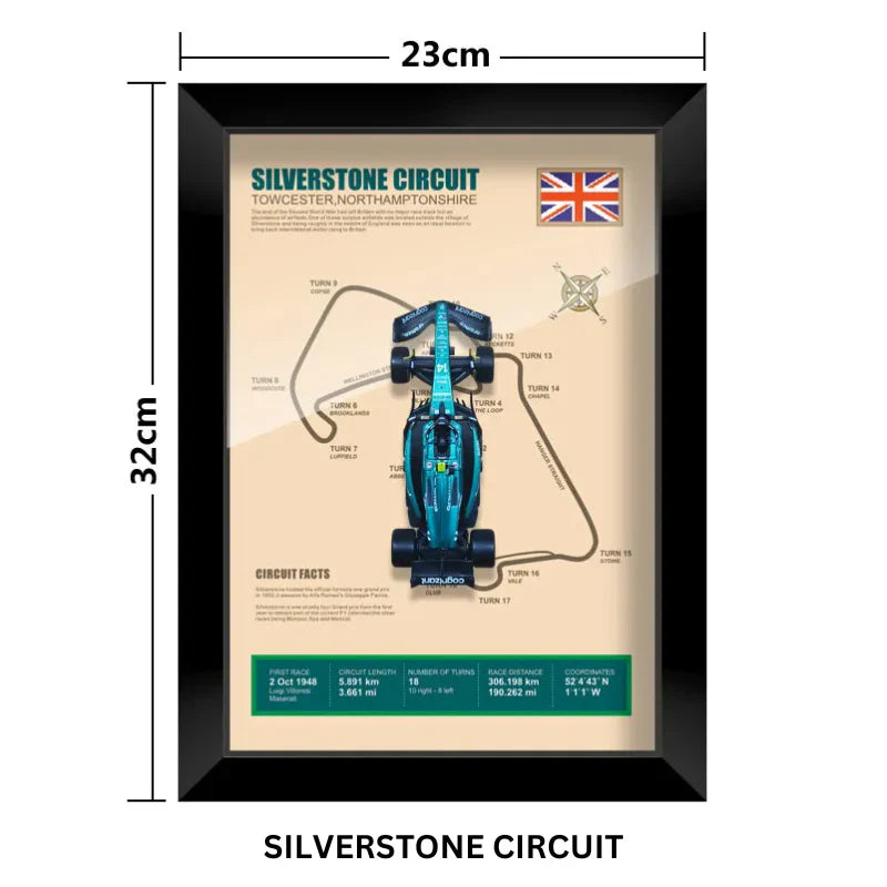 Aston Martin AMR23 F1 3D Car Frame