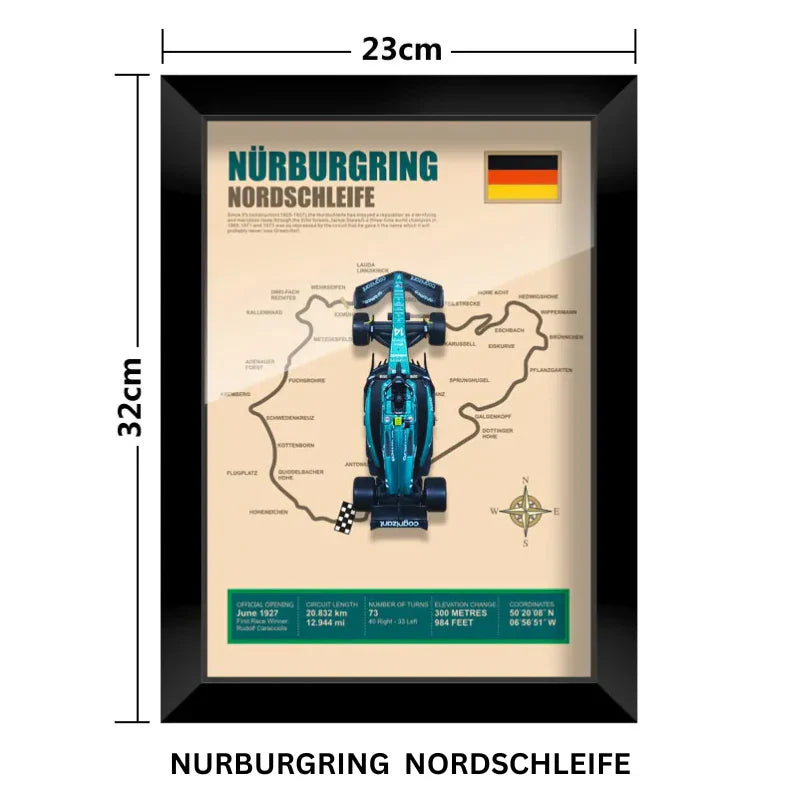 Aston Martin AMR23 F1 3D Car Frame