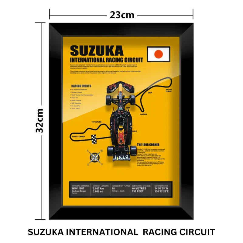 Verstappens RB19 F1 3D Car Frame