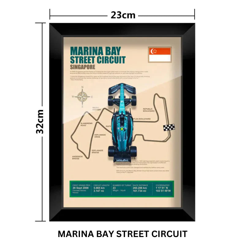 Aston Martin AMR23 F1 3D Car Frame
