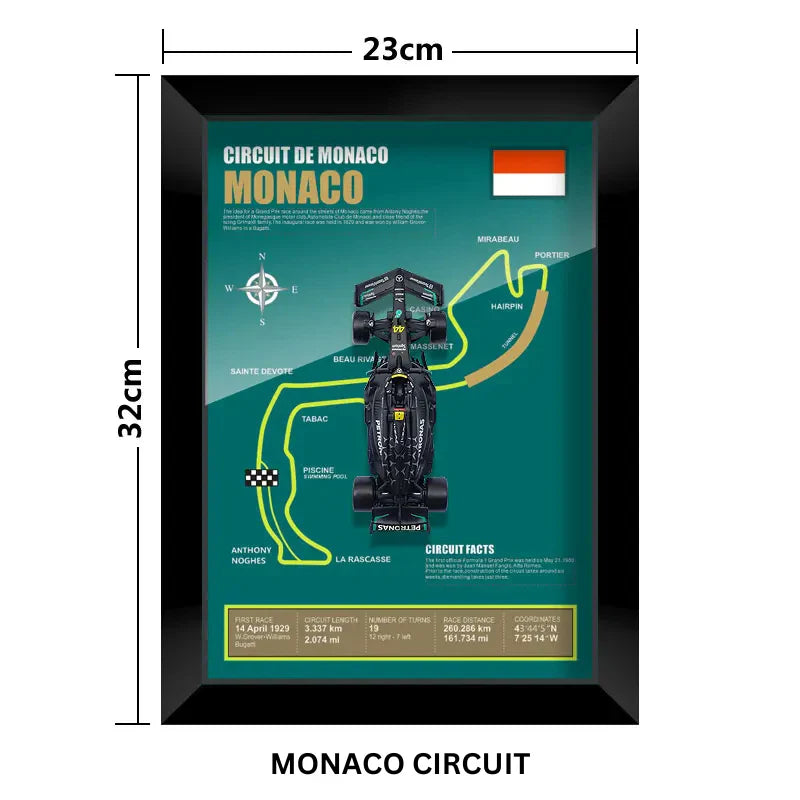 Hamiltons W14E F1 3D Car Frame