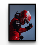 Charles Leclerc Victory F1 Portrait