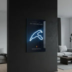 Hand-crafted LED Racetrack Wall Art