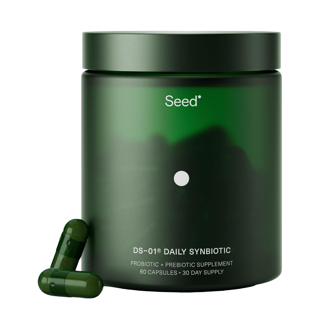 Seed DS-01 Daily Synbiotic – Probiotic + Prebiotic Supplement