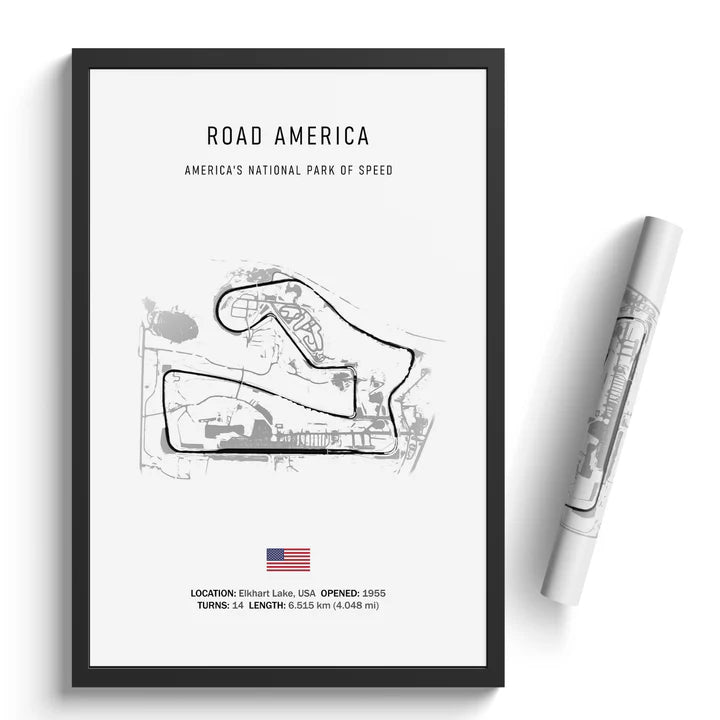 Hand-crafted LED Racetrack Wall Art