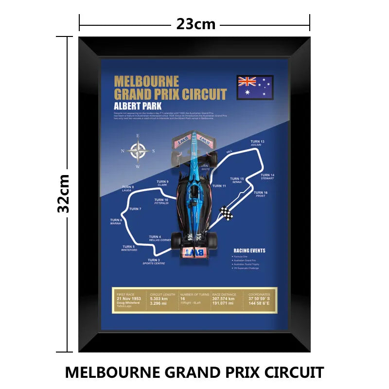 BWT Alpine A523 F1 3D Car Frame