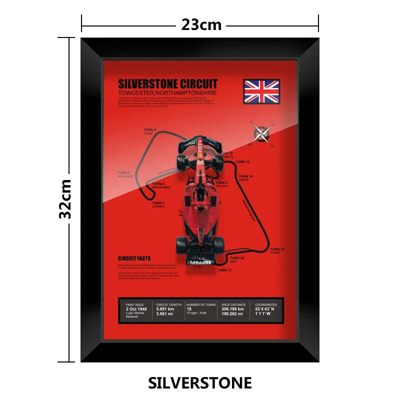 Leclers SF23 F1 3D Car Frame