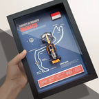 Norris MCL60 F1 3D Car Frame