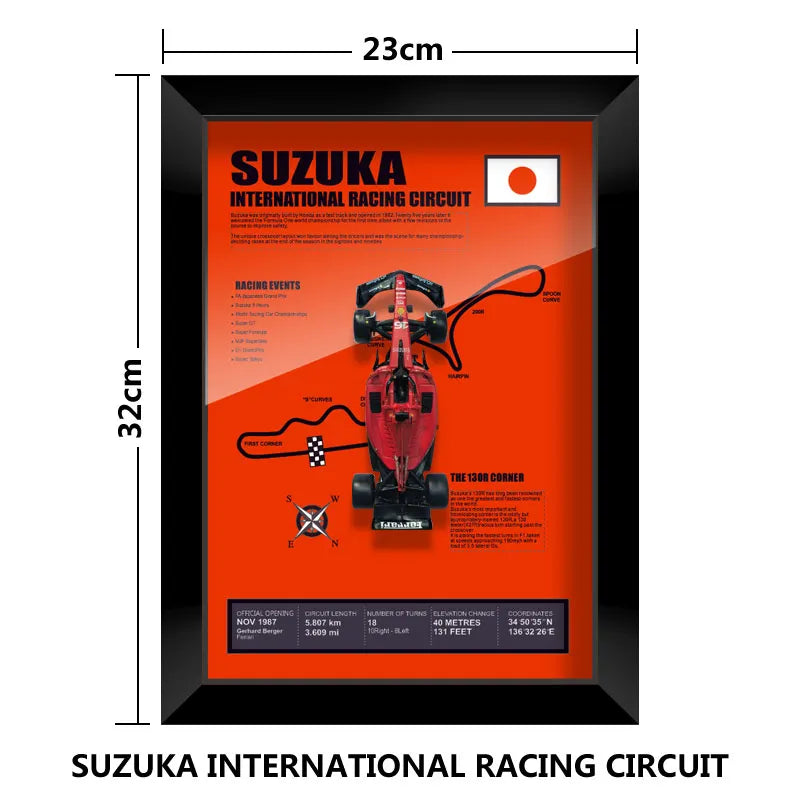 Leclers SF23 F1 3D Car Frame