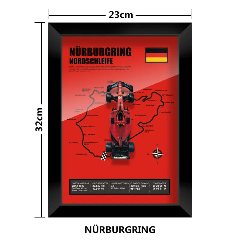 Leclers SF23 F1 3D Car Frame