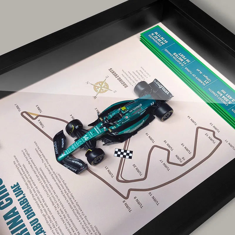 Aston Martin AMR23 F1 3D Car Frame