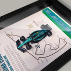 Aston Martin AMR23 F1 3D Car Frame