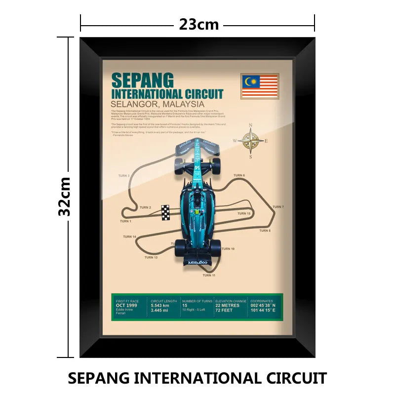 Aston Martin AMR23 F1 3D Car Frame