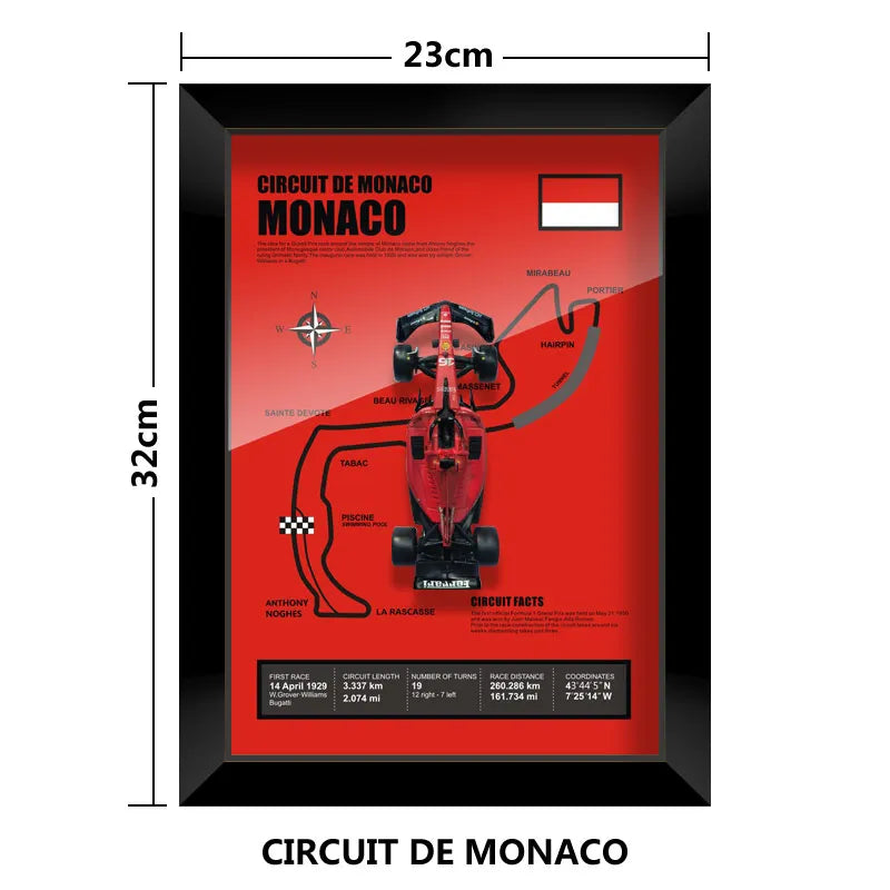 Leclers SF23 F1 3D Car Frame