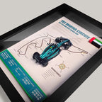 Aston Martin AMR23 F1 3D Car Frame