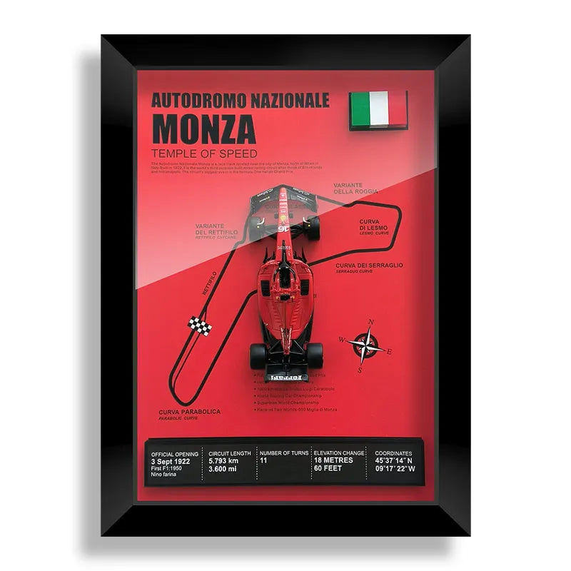 Leclers SF23 F1 3D Car Frame