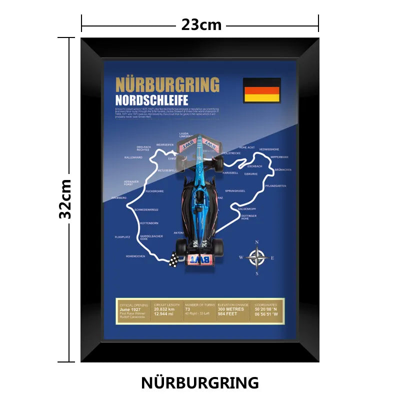 BWT Alpine A523 F1 3D Car Frame