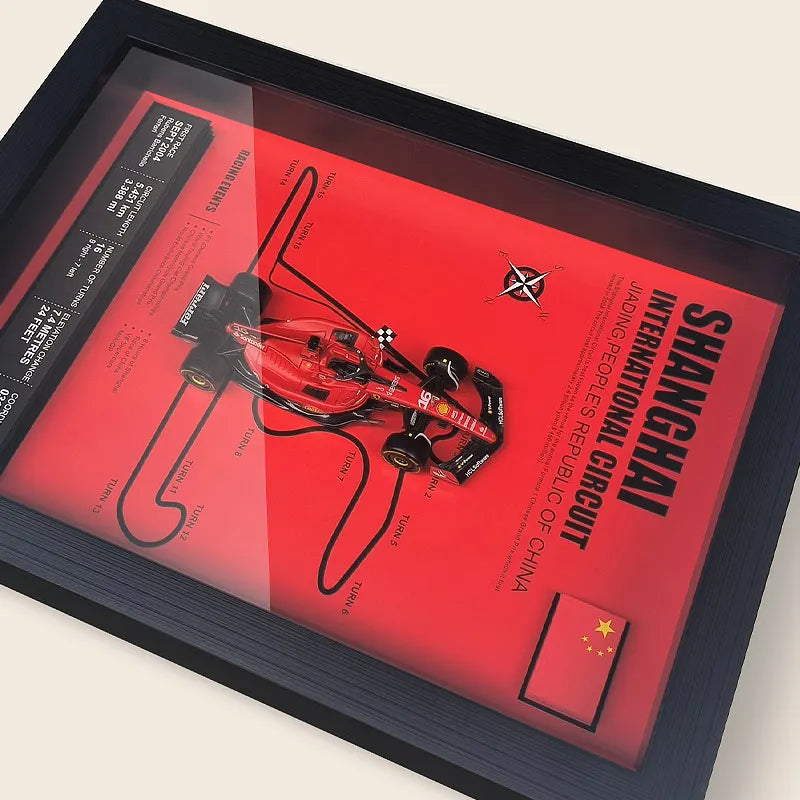 Leclers SF23 F1 3D Car Frame