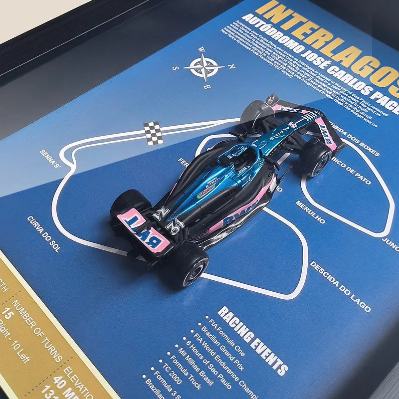 BWT Alpine A523 F1 3D Car Frame