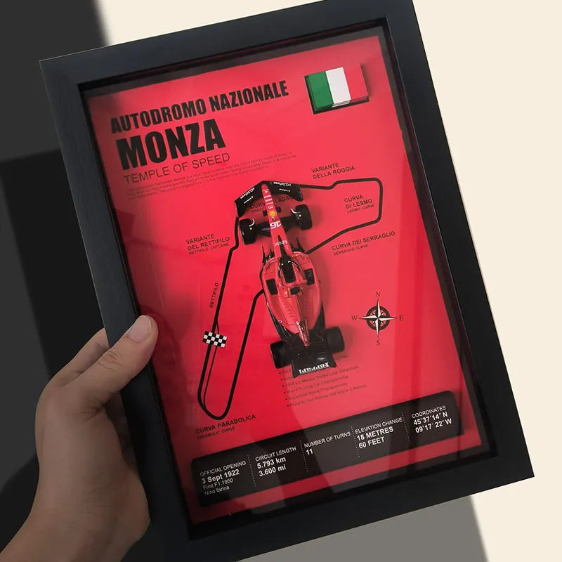 Leclers SF23 F1 3D Car Frame