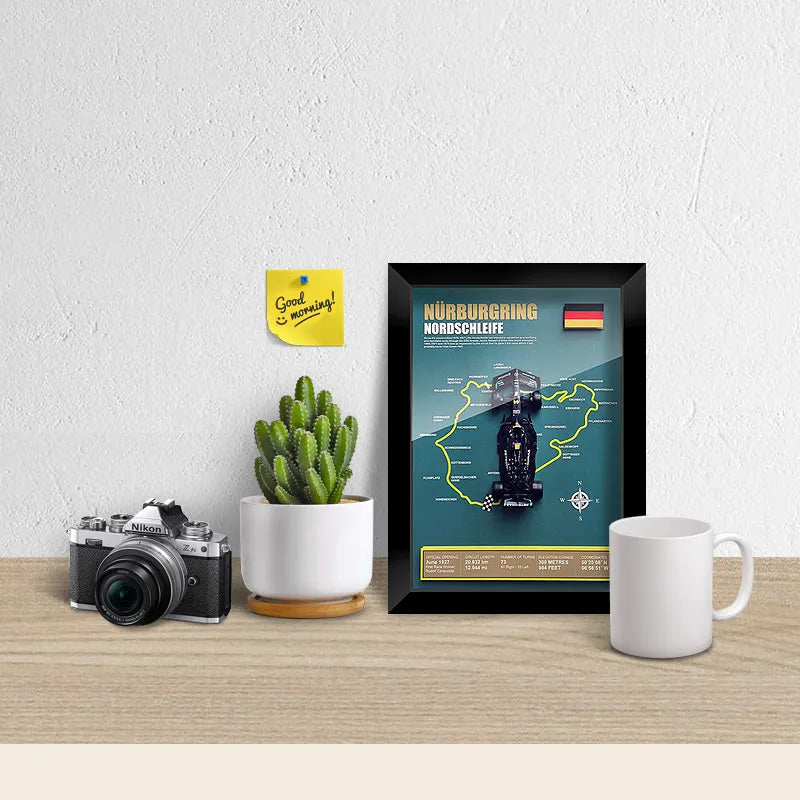 Hamiltons W14E F1 3D Car Frame