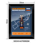 Norris MCL60 F1 3D Car Frame