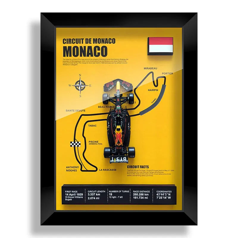 Verstappens RB19 F1 3D Car Frame