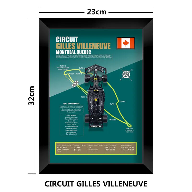 Hamiltons W14E F1 3D Car Frame