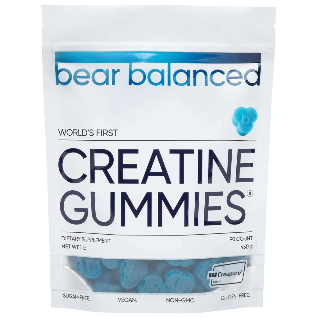 Bear Balanced Creatine Gummies-90 count-Blueberry-N101 Nutrition