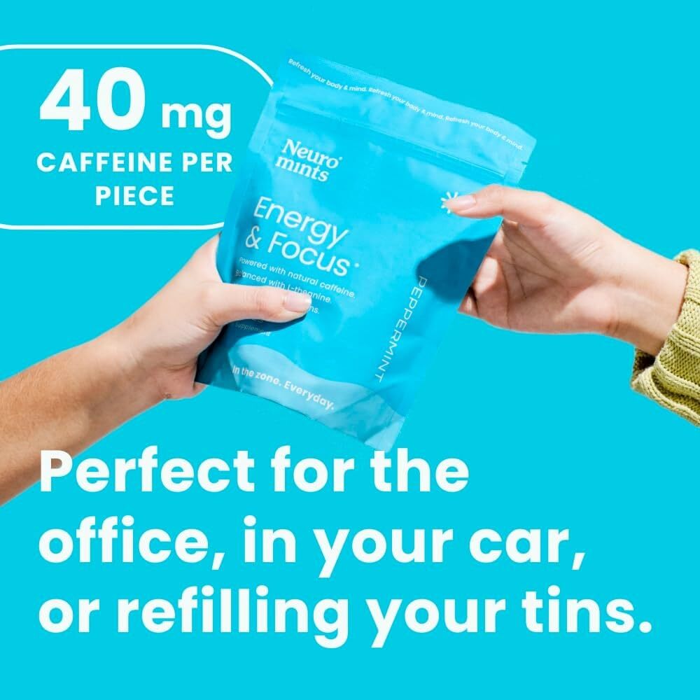 NeuroMints – Energy & Focus Nootropic Caffeine Mints